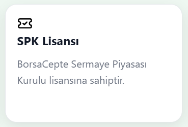 borsacepte lisans