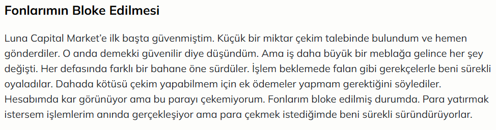 luna capital şikayet
