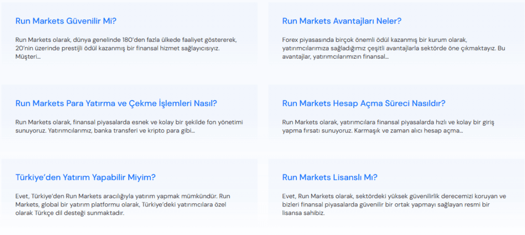 run markets ödeme yöntemleri