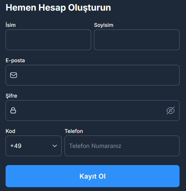 proturk market hesap türleri