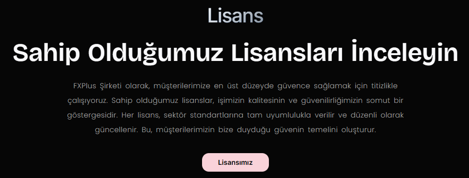 fx plus lisans